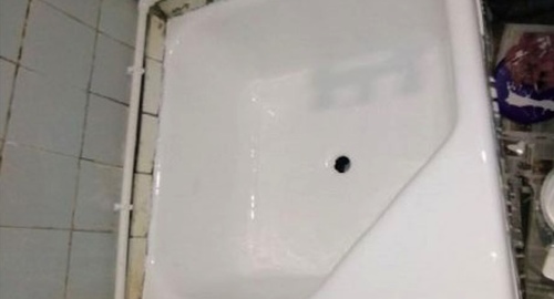 Обновление душевого поддона акрилом | Гагарин